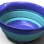 Squish 3qt Collapsible Mixing Bowl in Blue