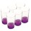 Arcobaleno High Ball Glasses by Maxwell & Williams in Purple – Set of 6