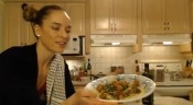 How to Cook Spaghetti Primavera with Sausage - cookingwithkimberly.com