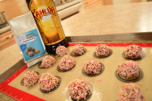 Drunken Monkey No-Bake Boozy Bites by Cakes Under the Influence - cookingwithkimberly.com