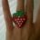 ‘Strawberry a Day’ Ring for Kids